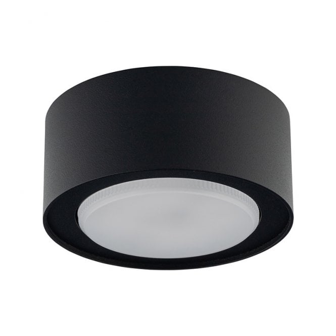 Edit Lighting Edit Flea Surface Mount Fixed Downlight In Black Finish