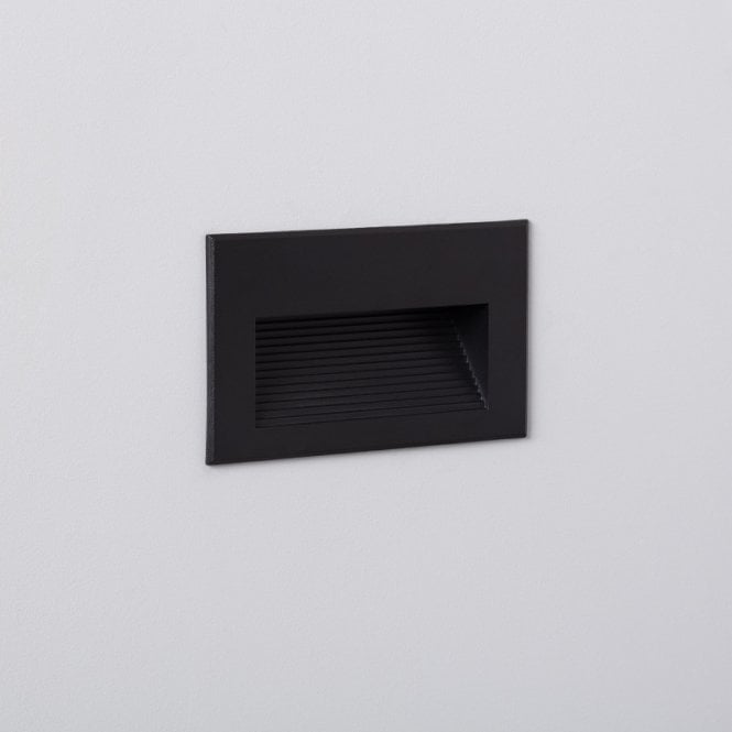 Edit Lighting Edit Goethe Horizon Integrated Warm White LED Recessed Outdoor Wall Light in Black Finish