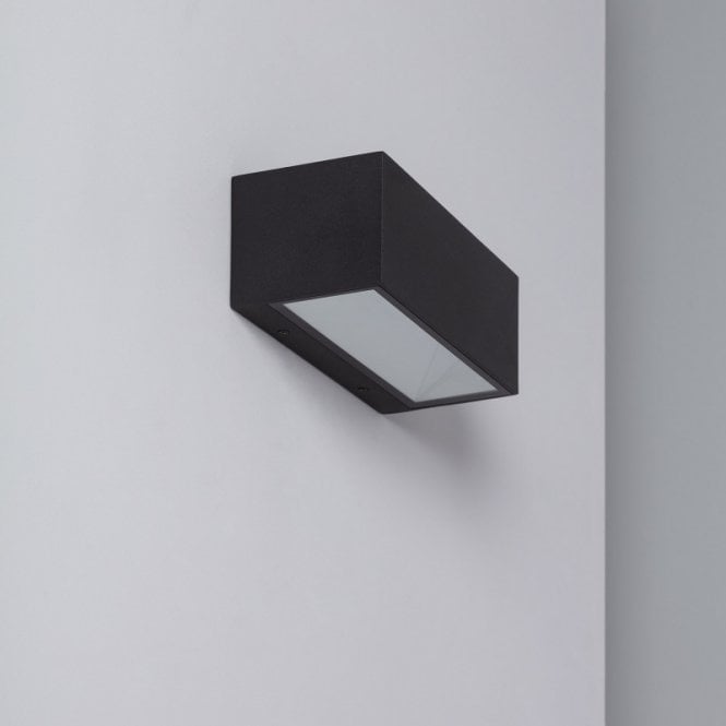 Edit Lighting Edit Gropius Colour Selectable Integrated LED Outdoor Up & Down Wall Light in Black Finish