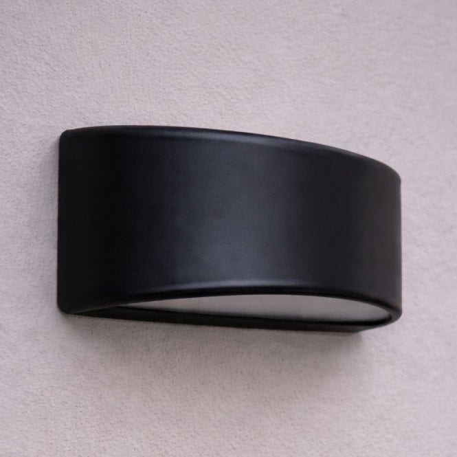 Edit Lighting Edit Hearth Outdoor Up & Down Wall Light - Black