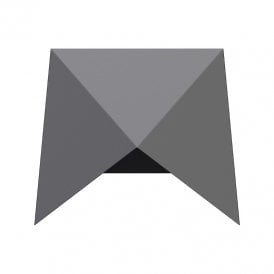 Edit Hex CCT LED Outdoor Wall Light - Anthracite