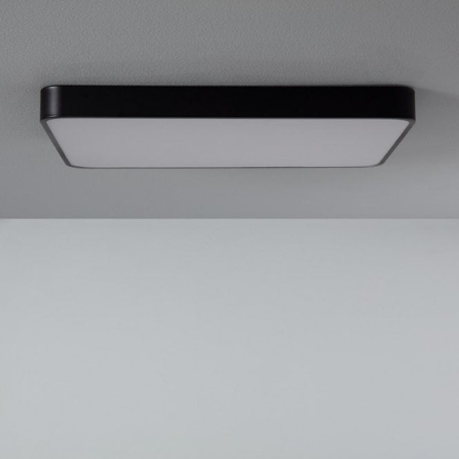 Edit Lighting Edit Hidria 40W Flush Ceiling Light In Black Finish