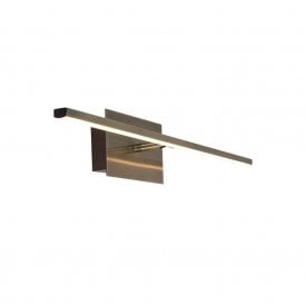 Edit Hockney 400 LED Picture Light In Antique Brass Finish