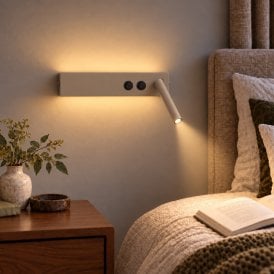 Edit Hotel Adjustable Reading Light - Beige