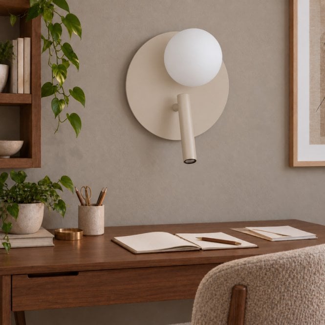 Edit Lighting Edit Hotel Mood Reading Light - Beige