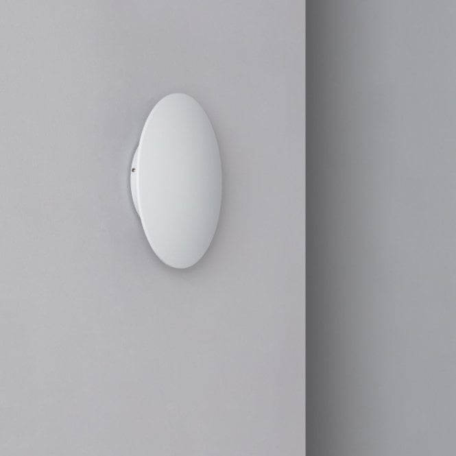 Edit Lighting Edit Iris 8W LED Flush Wall Light In White Finish