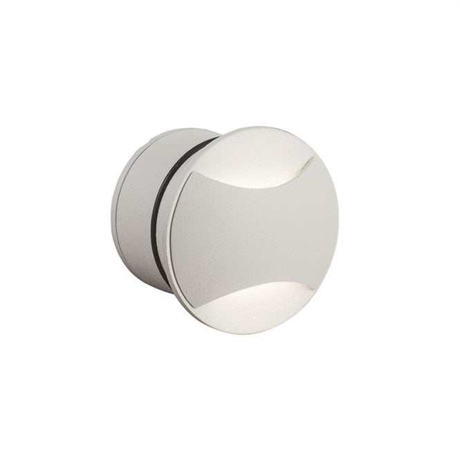 Edit Lighting Edit Ithaki LED Recessed Outdoor Up & Down Wall Light In White Finish