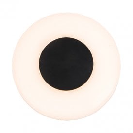 Edit Kalymnos 220 LED Outdoor Flush Wall Light - Dark Grey