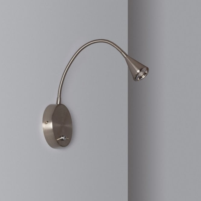 Edit Lighting Edit Koine Warm White LED Reading Light in Brushed Chrome