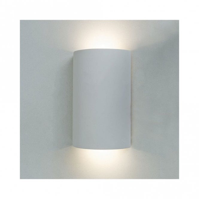 Edit Lighting Edit Lambeth LED Up & Down Plaster Wall Fitting In White Finish