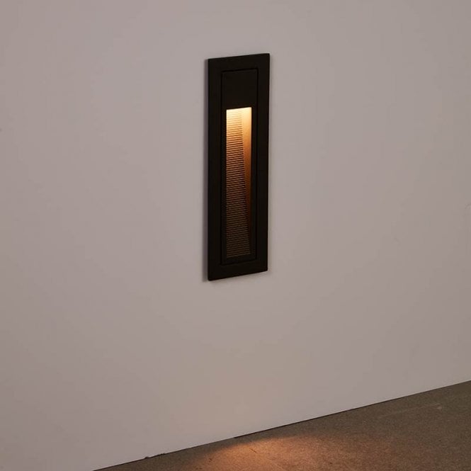 Edit Lighting Edit Lane LED Outdoor Recessed Wall Fitting in Anthracite Finish