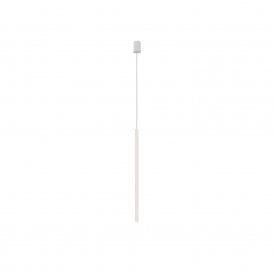 Edit Laser 750 Single Light Ceiling Pendant in White Finish