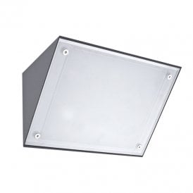 Edit LEDS-C4 Curie Large Cool White LED Outdoor Surface Mounted Wall Light In Grey Finish