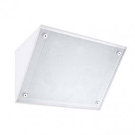 Edit LEDS-C4 Curie Medium 14W Cool White LED Outdoor Surface Mounted Wall Light In White Finish