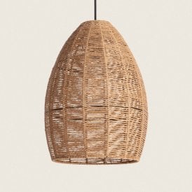 Edit Mahali Single Light Ceiling Pendant Light In Natural Finish
