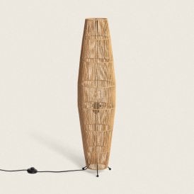 Edit Mahali Single Light Floor Lamp In Natural Finish
