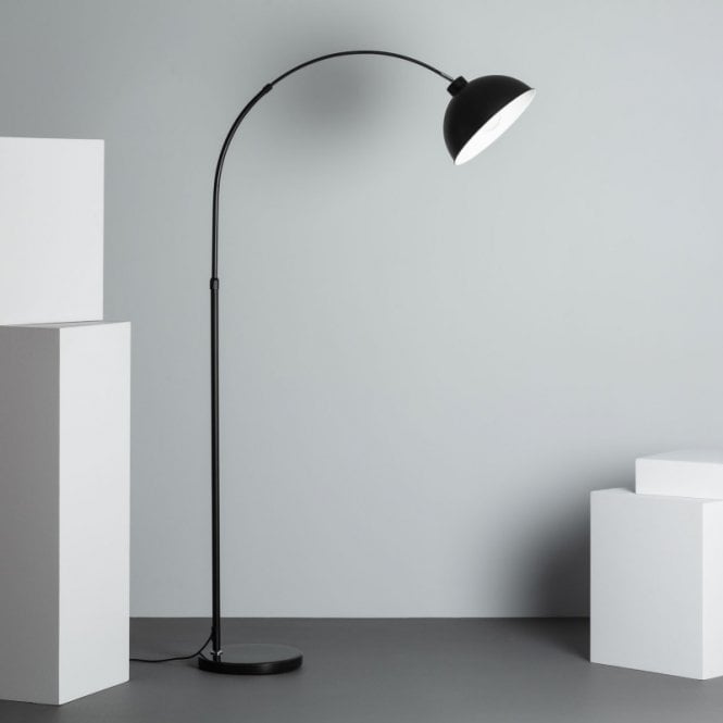 Edit Lighting Edit Maisie Single Light Floor Lamp In Black finish