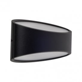 Edit Maris CCT LED Outdoor Up & Down Wall Light - Black