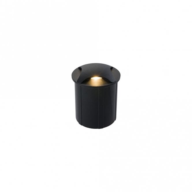 Edit Lighting Edit Mark 3w Integrated LED Ground Light in Black Finish and Clear Diffuser