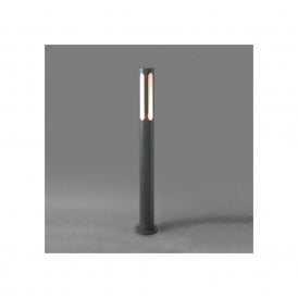 Edit Mekong Single Light Outdoor Post Light In Dark Graphite Finish