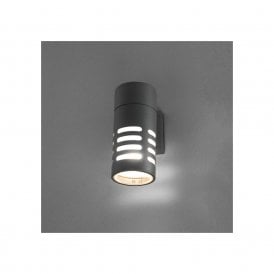 Edit Mekong Single Light Outdoor Wall Fitting In Dark Graphite Finish
