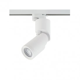 Edit Mike 1 Circuit Track Light In White Finish