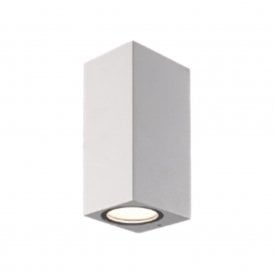 Edit Miseno IP44 Outdoor Up & Down Wall Light in White Finish