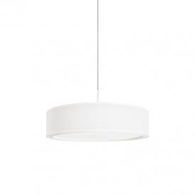 Edit Mist Ceiling Pendant Light In White Finish