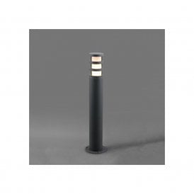 Edit Norin Single Light Outdoor Post Light In Anthracite Finish