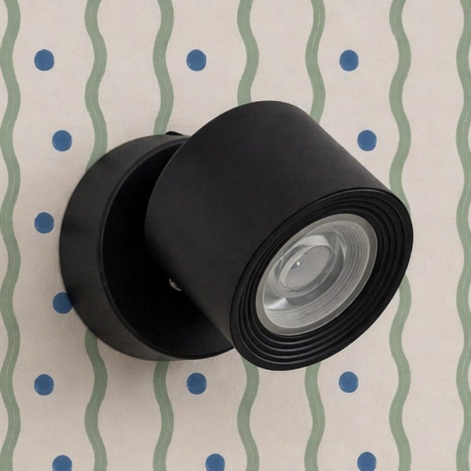 Edit Lighting Edit Orla USB Rechargeable LED Detachable Wall Light - Black
