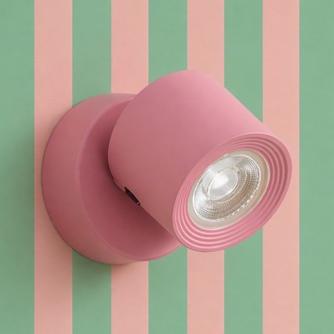 Edit Lighting Edit Orla USB Rechargeable LED Detachable Wall Light - Pink