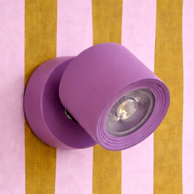 Edit Lighting Edit Orla USB Rechargeable LED Detachable Wall Light - Purple