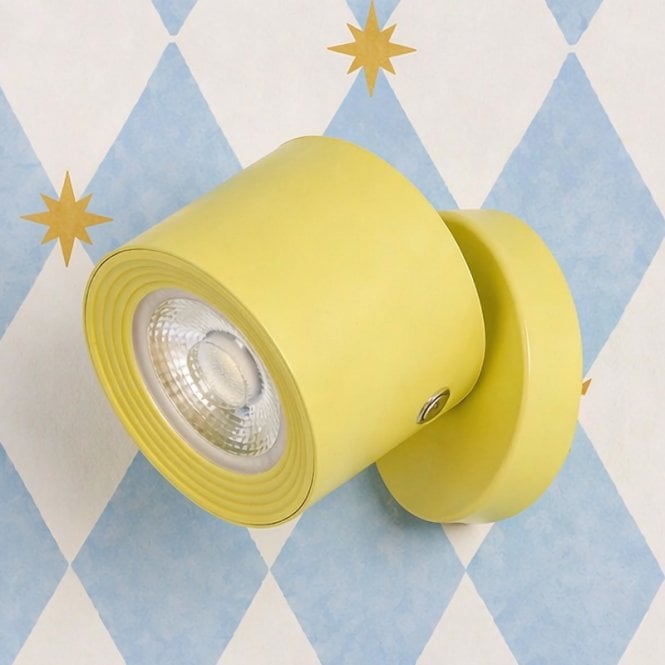 Edit Lighting Edit Orla USB Rechargeable LED Detachable Wall Light - Yellow