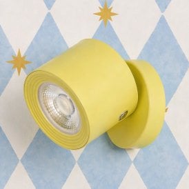 Edit Orla USB Rechargeable LED Detachable Wall Light - Yellow