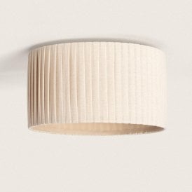 Edit Petrina Flush Ceiling Light  - Beige