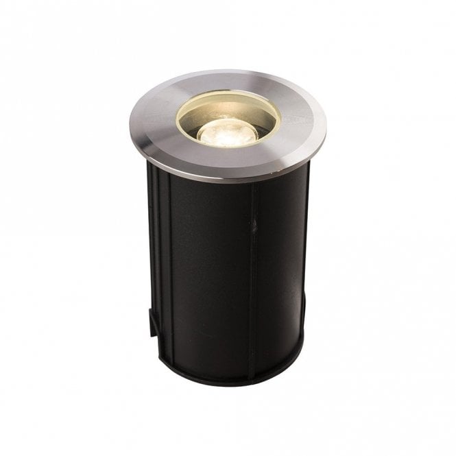 Edit Lighting Edit Picco Medium LED Ground Light In Silver Finish