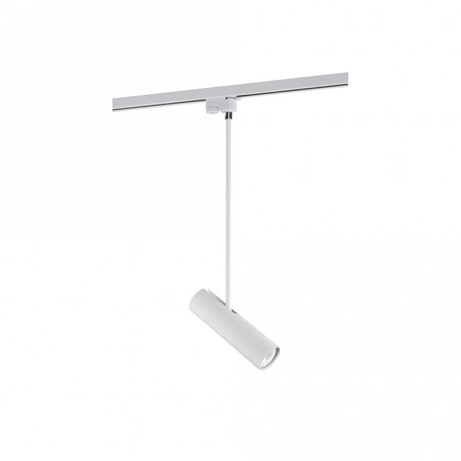 Edit Lighting Edit Pivot 1 Circuit Track Light In White Finish