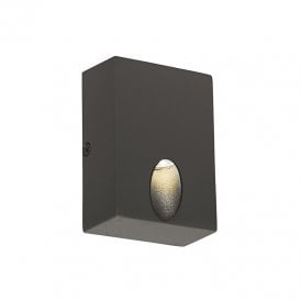 Edit Poros 68 LED Outdoor Wall Light In Anthracite Finish