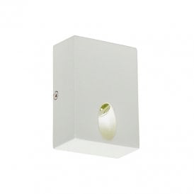 Edit Poros 68 LED Outdoor Wall Light In White finish