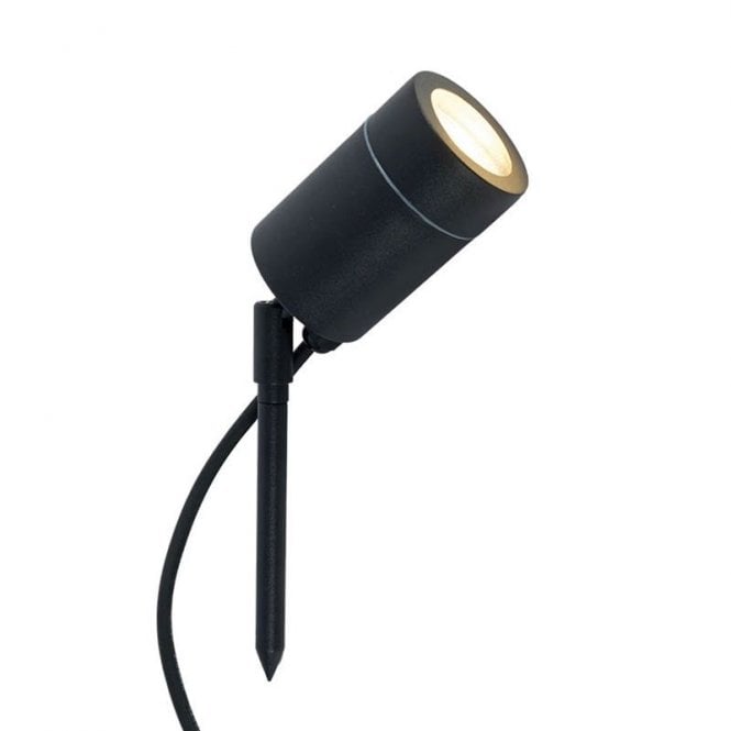 Edit Lighting Edit Porto Garden Spotlight Fitting In Black Finish