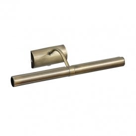 Edit Print 180 Picture Light in Antique Brass Finish