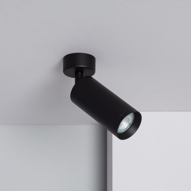 Edit Lighting Edit Quartz Single Spotlight in Black Finish