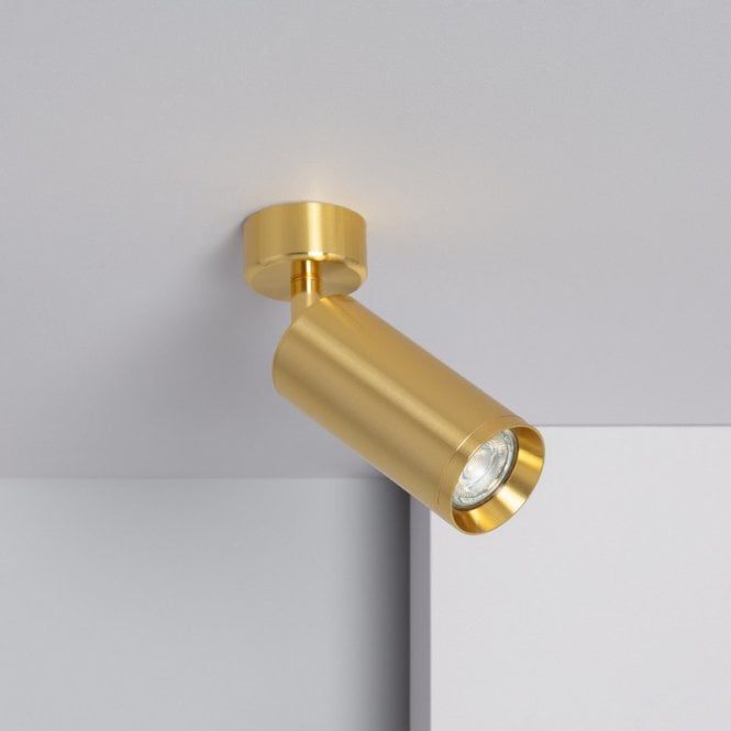Edit Lighting Edit Quartz Single Spotlight in Gold Finish
