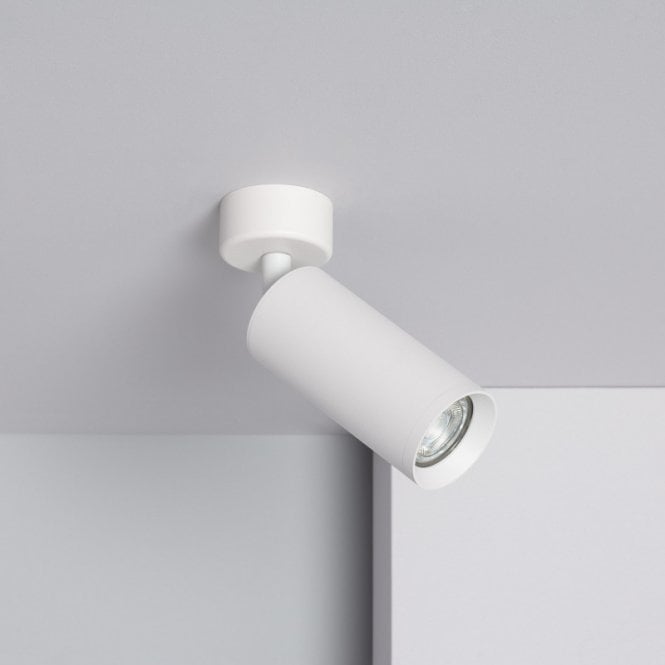 Edit Lighting Edit Quartz Single Spotlight in White Finish