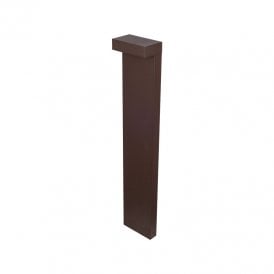 Edit Radiant LED Outdoor Post Light- Rust Brown