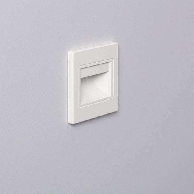Edit Lighting Edit Randy 4000K LED Step Light In White Finish