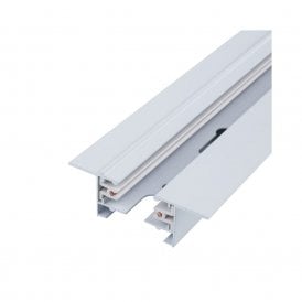 Edit Recessed 1 Metre Circuit Track in White Finish