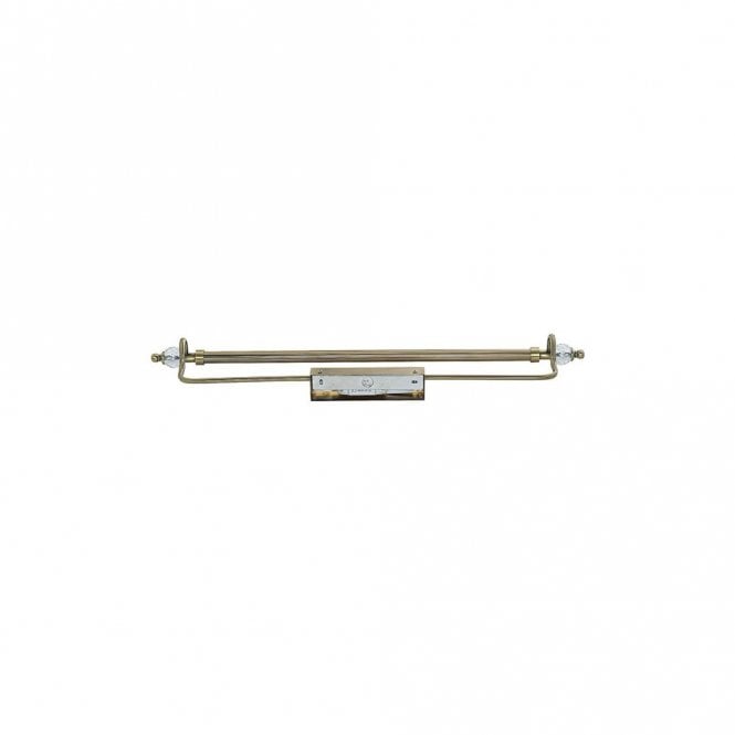 Edit Lighting Edit Rembrandt Large LED Picture Light in Antique Brass Finish