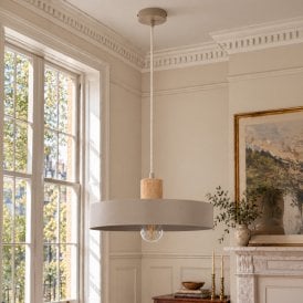 Edit Rif Wood Ceiling Pendant Light - Beige