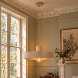 Edit Rif Wood Ceiling Pendant Light - Beige